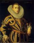 Pantoja de la Cruz Juan Portrait of Diego de Villamayor  - Hermitage
